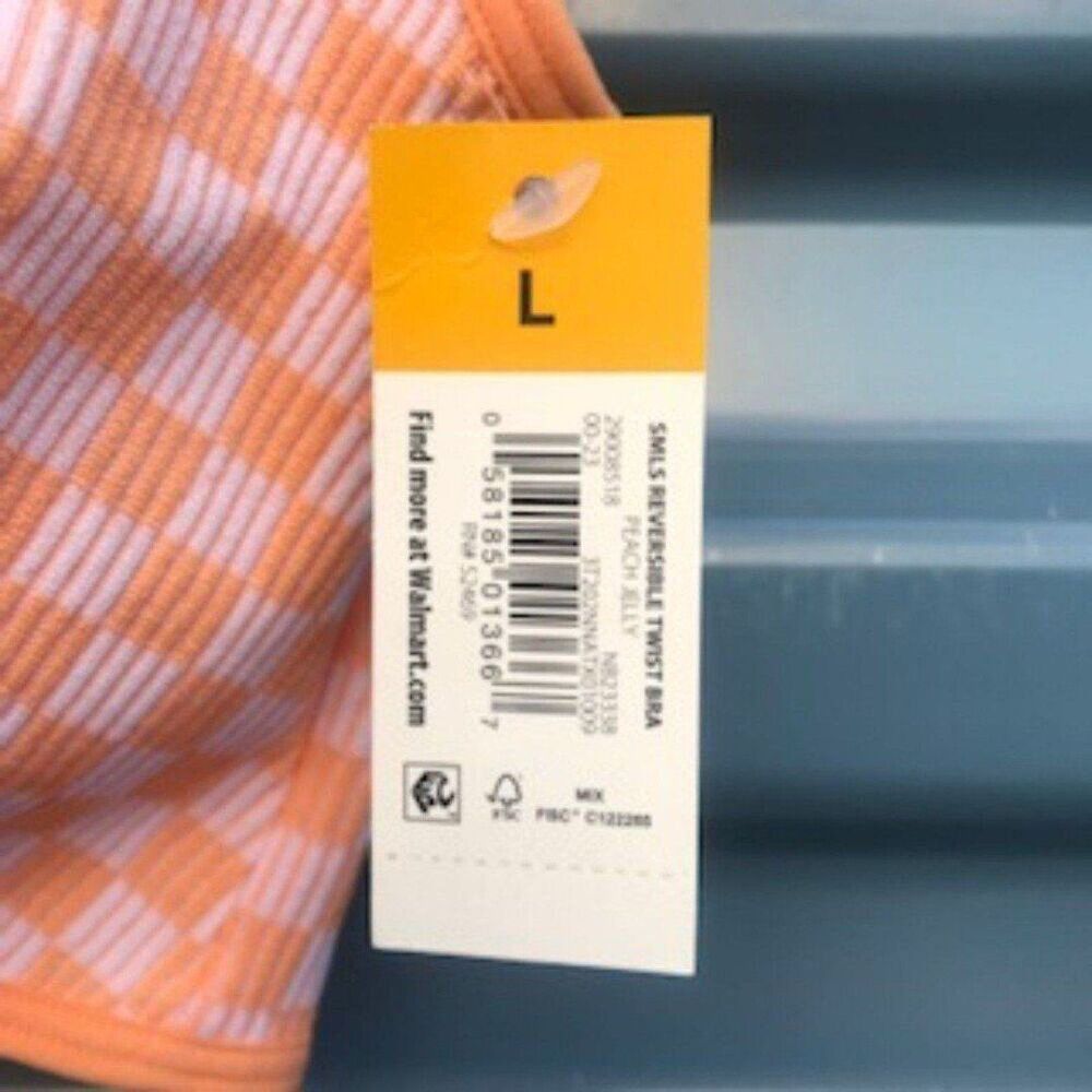 Size: Large {12-14} Seamless Reversible Cami Sports Bra . New w/ Tags - Picture 4 of 4